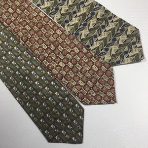 ZYLOS George Machado Bundle 3 Silk Men’s Ties